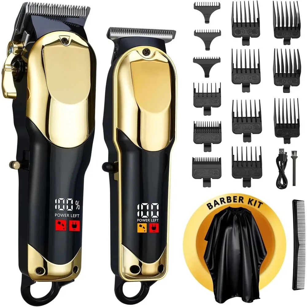 23-Piece Cordless Hair Clipper & Trimmer Barber Grooming Kit